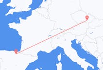 Flyreiser fra Brno, Tsjekkia til Vitoria, Spania