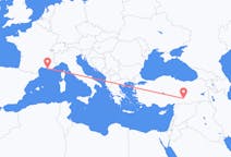 Fly fra Adıyaman til Marseille