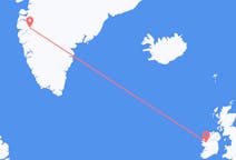 Flyrejser fra Kangerlussuaq at banke
