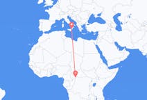 เที่ยวบิน จาก บังกี, สาธารณรัฐแอฟริกากลาง ไปยัง เรจโจคาลาเบรีย, อิตาลี