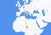 Flyreiser fra N Djamena, til Strasbourg