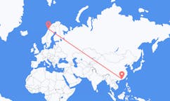 Flyreiser fra Huizhou, Kina til Bodø, Norge
