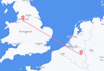Flights from Liège, Belgium to Manchester, the United Kingdom