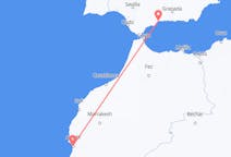 Flyrejser fra Agadir, Marokko til Málaga, Spanien