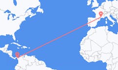 Flüge von La Palma, Panama nach Montpellier, Frankreich