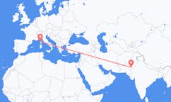 Flights from Rahim Yar Khan, Pakistan to Calvi, Haute-Corse, France