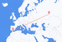 Flights from Yekaterinburg, Russia to Málaga, Spain