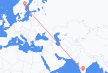 Flights from Bengaluru, India to Sundsvall, Sweden