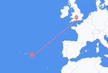 Flights from Santa Maria Island, Portugal to Bournemouth, the United Kingdom