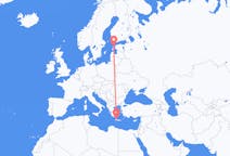 Flights from Kardla, Estonia to Chania, Greece