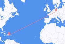 Flüge von Santo Domingo, die Dominikanische Republik nach Erfurt, Deutschland