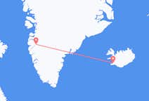 Flyg från Kangerlussuaq till Reykjavík