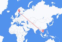 Flyreiser fra Ho Chi Minh-byen, Vietnam til Umeå, Sverige