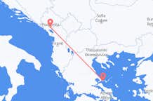 Flyrejser fra Skiathos til Podgorica