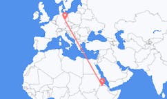 出发地 埃塞俄比亚希雷目的地 德国莱比锡的航班