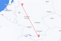 出发地 德国从 明斯特目的地 奥地利因斯布鲁克的航班