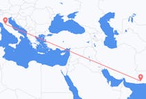 Flyreiser fra Turbat, Pakistan til Firenze, Italia