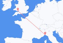 Flyreiser fra Genova, Italia til Cardiff, Wales