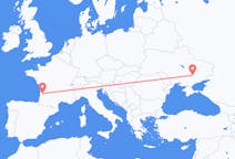 Flights from Zaporizhia, Ukraine to Bordeaux, France