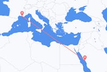 Flüge von Janbu, Saudi-Arabien nach Marseille, Frankreich