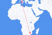Flyreiser fra Nelspruit, Sør-Afrika til Palermo, Italia