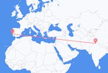 Flyreiser fra Chandigarh, til Lisboa
