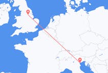 Flights from Venice, Italy to Doncaster, England