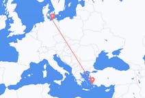 Flights from Bodrum, Turkey to Rostock, Germany