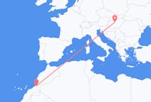 出发地 摩洛哥出发地 蓋勒敏目的地 匈牙利布达佩斯的航班