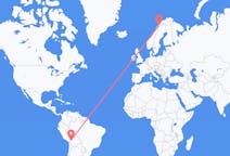 Flights from La Paz, Bolivia to Narvik, Norway