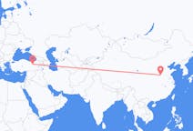 Flyg från Zhengzhou, Kina till Erzincan, Turkiet