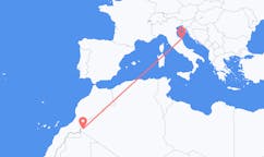 Flights from Tindouf, Algeria to Ancona, Italy