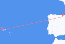 Vols depuis la ville de Vitoria-Gasteiz vers la ville de Horta (Açores)