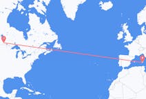 加拿大出发地 温尼伯飞往加拿大目的地 卡利亚里的航班