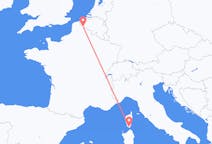 Flights from Figari, France to Lille, France