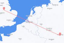 Flyg från Nottingham, England till Nürnberg, Tyskland