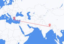 Flyreiser fra Biratnagar, Nepal til Santorini, Hellas