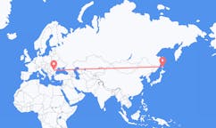 Flights from Yuzhno-Sakhalinsk, Russia to Bucharest, Romania
