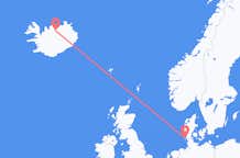 Flyreiser fra Westerland, Tyskland til Akureyri, Island
