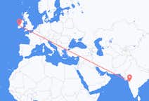 Flyrejser fra Nashik, Indien til Shannon, Irland