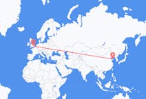 Flights from Yantai, China to London, England