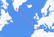 Flights from Almería, Spain to Narsarsuaq, Greenland