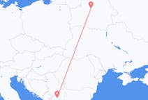Voli from Minsk, Bielorussia to Pristina, Kosovo