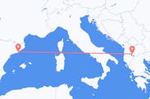 Flights from Ohrid to Barcelona