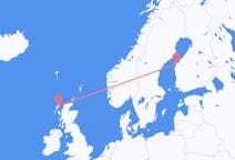 Flights from Stornoway, the United Kingdom to Vaasa, Finland