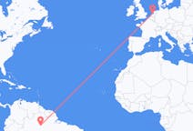 Flyrejser fra Manaus, Brasilien til Amsterdam, Holland