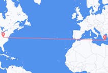 Flyg från Hamilton, Kanada till Chania, Grekland