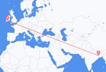 Vols de Durgapur, Inde pour Cork, Irlande