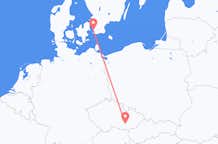 Vols de Malmö, Suède pour Brno, Tchéquie