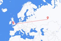出发地 俄罗斯出发地 叶卡捷琳堡前往英格兰的布里斯托尔的航班